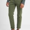 Pier One Chino - Dark Green -Chic Verkoop 073ecba7b2a14061bff9f99cccd5694c