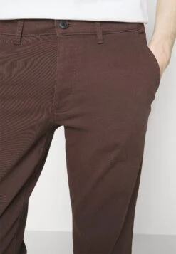 Pier One Chino - Dark Brown -Chic Verkoop 14a3817511584a53aef75e06eb0d9f10