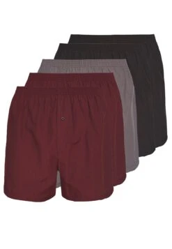 Pier One 5 Pack - Boxershort - Black/Grey/Red -Chic Verkoop 17f05fc9e0fb466794291a459151f1b7
