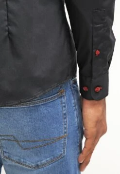 Pier One Overhemd - Black/Red -Chic Verkoop 1cc26882c4194d1486a01c69112de5b1