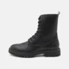 Pier One Veterboots - Black -Chic Verkoop 2987dd14bc3a4a3b906beb37ecc0c174