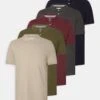 Pier One 5 Pack - Poloshirt - Bordeaux/Olive/Dark Grey 2 Pier One 5 Pack - Poloshirt - Bordeaux/Olive/Dark Grey -Chic Verkoop 2dccb17fd9c548dba56d4284bed5110a