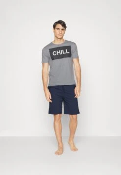 Pier One Pyjama - Dark Blue/Grey -Chic Verkoop 4063c45bd90d4df1b75602a3c1feacee