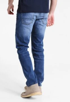 Pier One Straight Leg Jeans - Mid Blue -Chic Verkoop 5d524dd56e4e4cb49222f420dc9cd917