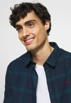 Pier One Overhemd - Dark Blue/Teal 12 Pier One Overhemd - Dark Blue/Teal -Chic Verkoop 60ff006a248a4e558dbde6647cd82b01