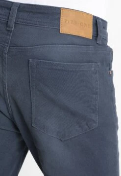 Pier One Coloured Baron - Slim Fit Jeans - Dark Blue -Chic Verkoop 8190d0381c3340488df2e1b56401ad3b