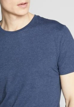 Pier One 3 Pack - T-Shirt Basic - Black/White/Blue -Chic Verkoop 878a6b632a3e4d79b61d9c486c38c510