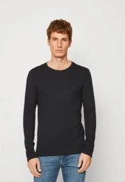 Pier One 2 Pack - Longsleeve - Light Blue/Dark Blue -Chic Verkoop 9558d7e27c7a496ea095985662933618