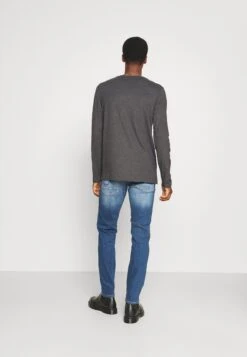 Pier One 2 Pack - Longsleeve - Dark Grey/Black -Chic Verkoop a601e52fa7974b079f93b858d4b782ec