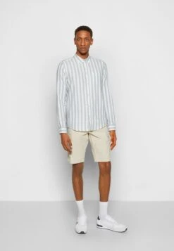 Pier One Overhemd -Light Blue/White -Chic Verkoop ad68b78fedd4448d93eac64ae75b956d