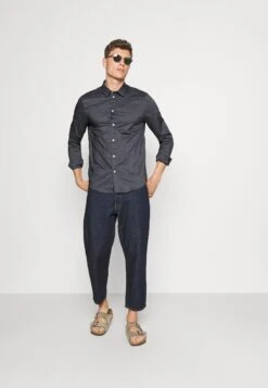 Pier One Overhemd -Blue Grey -Chic Verkoop afec5901ef3948cca9056f29b2390d81