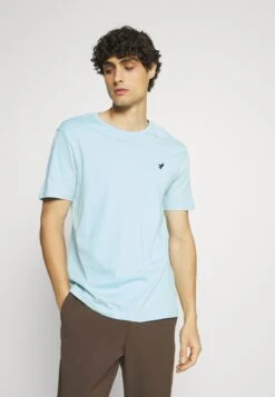 Pier One 5 Pack - T-Shirt Basic - Light Grey - 101_White - 001_Green - 602 -Chic Verkoop c5d09be1320042ecb8b6f671d155ac8e