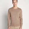 Pier One Basic Crewneck - Trui - Mottled Beige -Chic Verkoop cc4d98d60e7a447cbbb2e3da965107ff