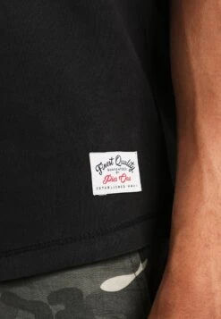 Pier One Garment Tee - T-Shirt Basic - Black -Chic Verkoop d7d65e25c1034ac4a390973ab6342d9a