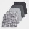 Pier One 5 Pack - Boxershort - Black/Grey/White -Chic Verkoop fecc50ee078b472b9c6298f11e57aac3